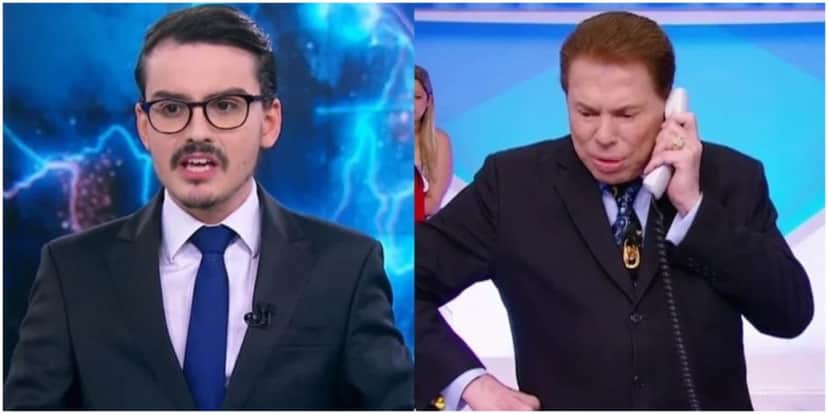 Dudu Camargo e Silvio Santos (Foto: Reprodução) Dudu Camargo e Silvio Santos (Foto: Reprodução)