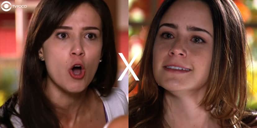 Ana e Manuela teve emblemático confronto em A Vida da Gente (Foto: Montagem/TV Foco/Reprodução/Globo) Ana e Manuela teve emblemático confronto em A Vida da Gente (Foto: Montagem/TV Foco/Reprodução/Globo)