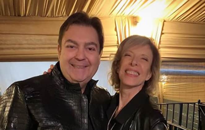Faustão e Marília Gabriela Faustão e Marília Gabriela