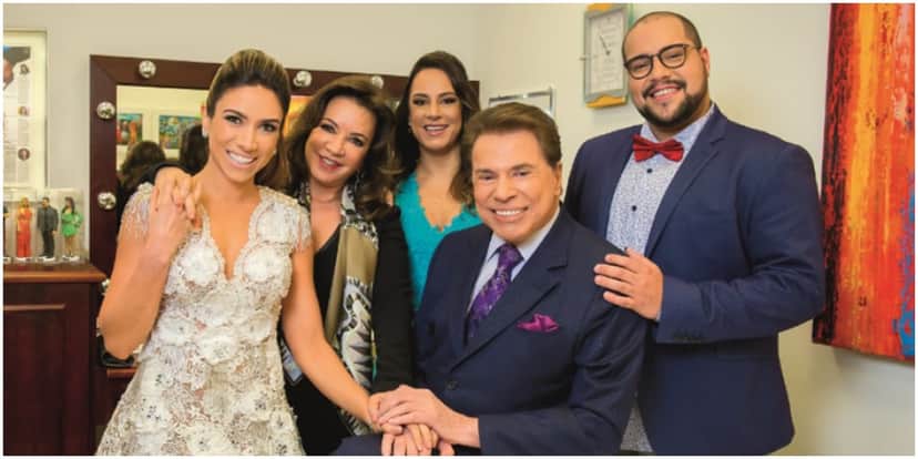 Silvio Santos e sua família no SBT - Foto: Reprodução Silvio Santos e sua família no SBT - Foto: Reprodução