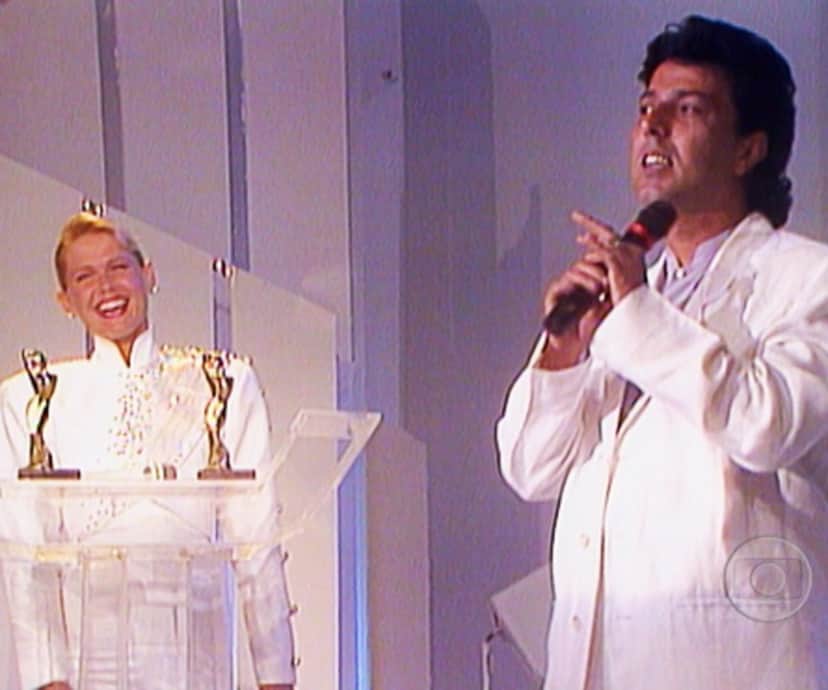 Xuxa e José Augusto romperam amizade (Foto: Reprodução/TV Globo) Xuxa e José Augusto romperam amizade (Foto: Reprodução/TV Globo)