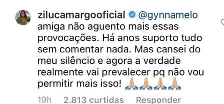 "Viveu escondida por 9 anos", Zilu ataca Graciele Lacerda em relato inédito e expõe podres: "Infernizando" "Viveu escondida por 9 anos", Zilu ataca Graciele Lacerda em relato inédito e expõe podres: "Infernizando"