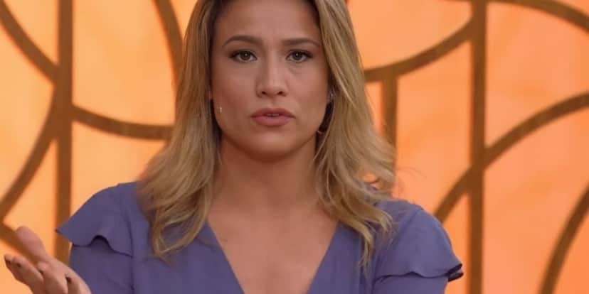 Fernanda Gentil vê Christiane Torloni falar assunto proibido no Se Joga e interrompe atriz às pressas na Globo Fernanda Gentil vê Christiane Torloni falar assunto proibido no Se Joga e interrompe atriz às pressas na Globo