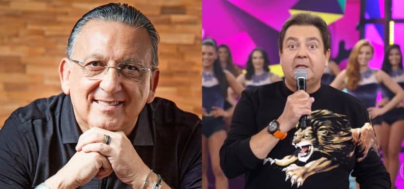 Galvão Bueno e Faustão Galvão Bueno e Faustão