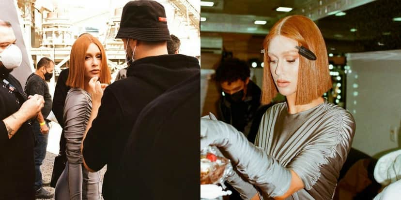 Marina Ruy Barbosa abandona cabelão ruivo Marina Ruy Barbosa abandona cabelão ruivo
