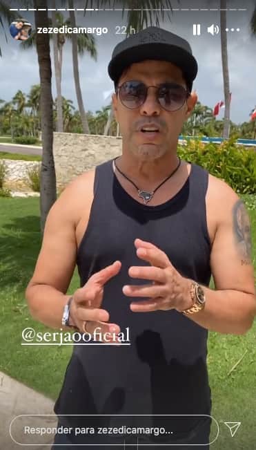 Zezé declara apoio a Sergio Reis (Reprodução) Zezé declara apoio a Sergio Reis (Reprodução)