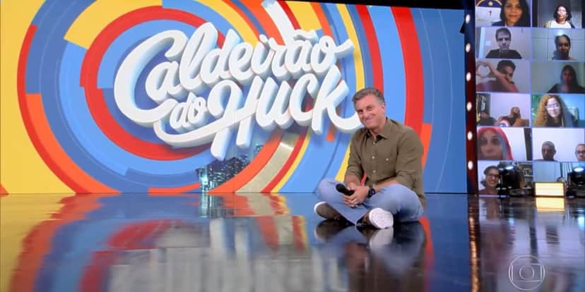 Luciano Huck quando ainda apresentava o Caldeirão (Foto: Reprodução/Internet) Luciano Huck quando ainda apresentava o Caldeirão (Foto: Reprodução/Internet)