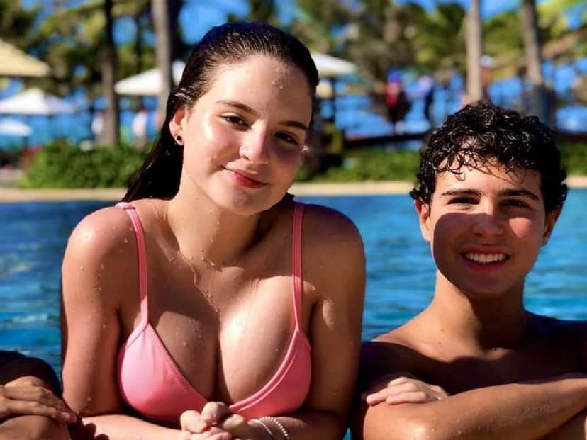 Igor Jansen e Sophia Valverde Igor Jansen e Sophia Valverde