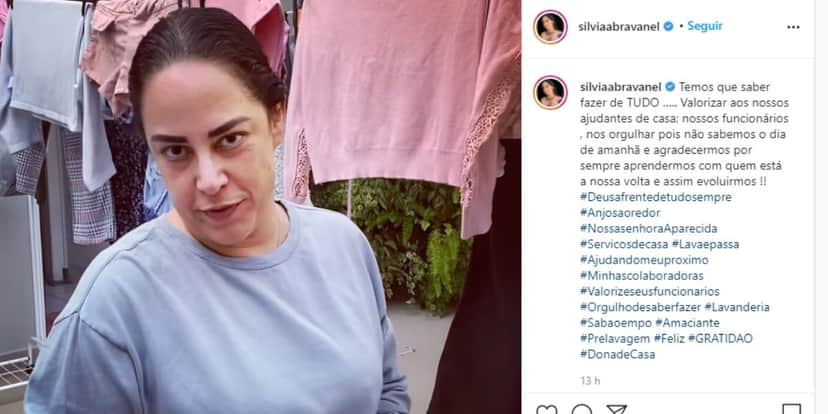 Silvia Abravanel se depara com doença, toma atitude inesperada e choca em vídeo: "Não sabemos o dia de amanhã" Silvia Abravanel se depara com doença, toma atitude inesperada e choca em vídeo: "Não sabemos o dia de amanhã"