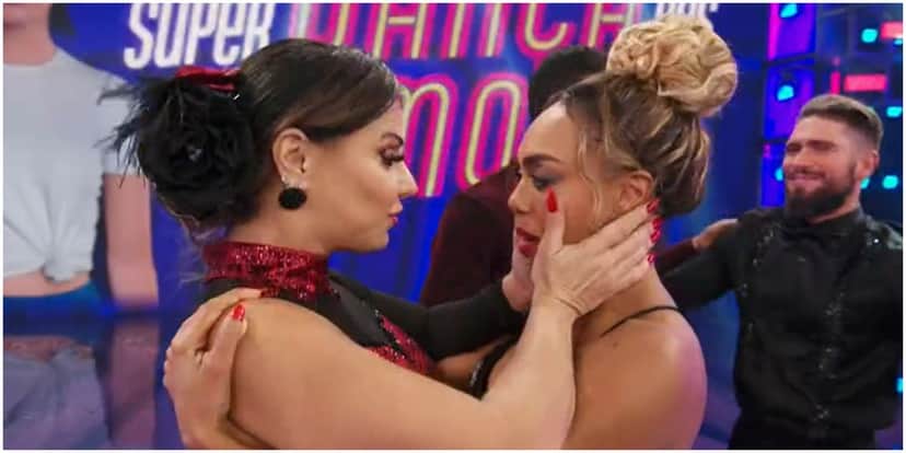 Viviane Araújo parabeniza Dandara Mariana na final da Super Dança - Foto: Reprodução Viviane Araújo parabeniza Dandara Mariana na final da Super Dança - Foto: Reprodução