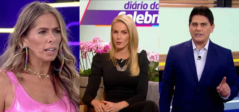 Adriane Galisteu, César Filho e Ana Hickmann Adriane Galisteu, César Filho e Ana Hickmann