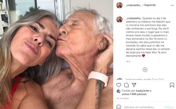 Luis Gustavo totalmente irreconhecível em foto dias antes de sua morte (Foto: Reprodução) Luis Gustavo totalmente irreconhecível em foto dias antes de sua morte (Foto: Reprodução)