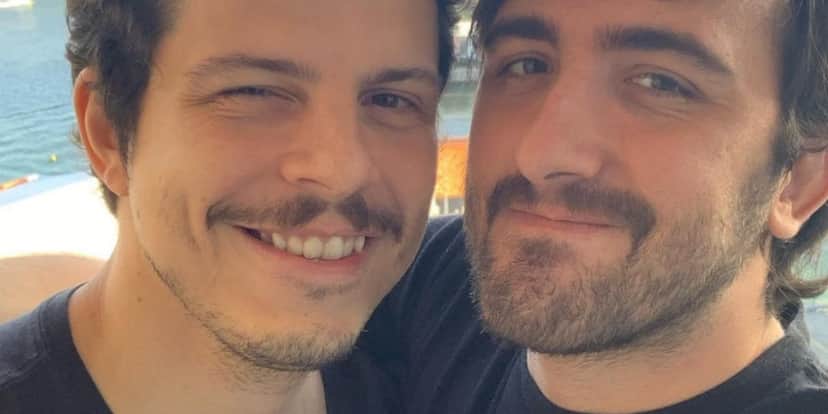 Pedro Henrique Muller e marido (Reprodução) Pedro Henrique Muller e marido (Reprodução)