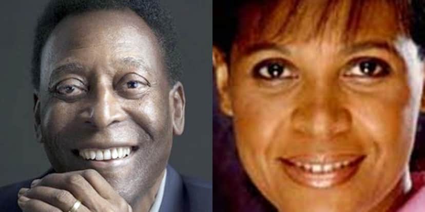 Pelé e Sandra (Reprodução) Pelé e Sandra (Reprodução)