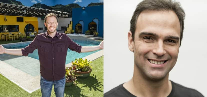 Tadeu Schmidt e Tiago Leifert Tadeu Schmidt e Tiago Leifert