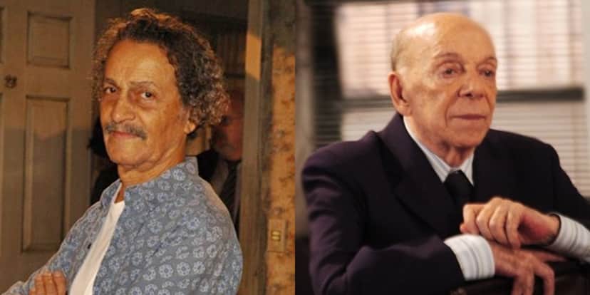 Nelson Xavier e Ítalo Rossi em "Belíssima" (Foto: Divulgação/TV Globo) Nelson Xavier e Ítalo Rossi em "Belíssima" (Foto: Divulgação/TV Globo)