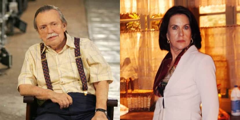Gianfrancesco Guarnieri e Ada Chaseliov em "Belíssima" (Foto: Divulgação/TV Globo) Gianfrancesco Guarnieri e Ada Chaseliov em "Belíssima" (Foto: Divulgação/TV Globo)