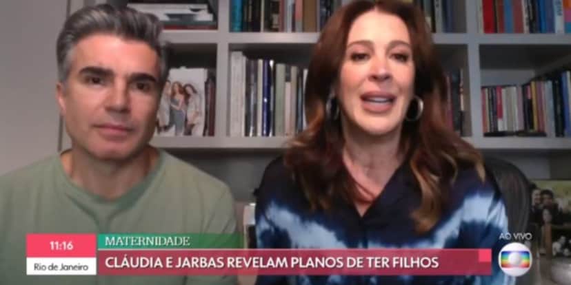 Claudia Raia expõe desejo de ter um filho com Jarbas Homem de Mello, aos 54 anos - Foto: Reprodução Claudia Raia expõe desejo de ter um filho com Jarbas Homem de Mello, aos 54 anos - Foto: Reprodução
