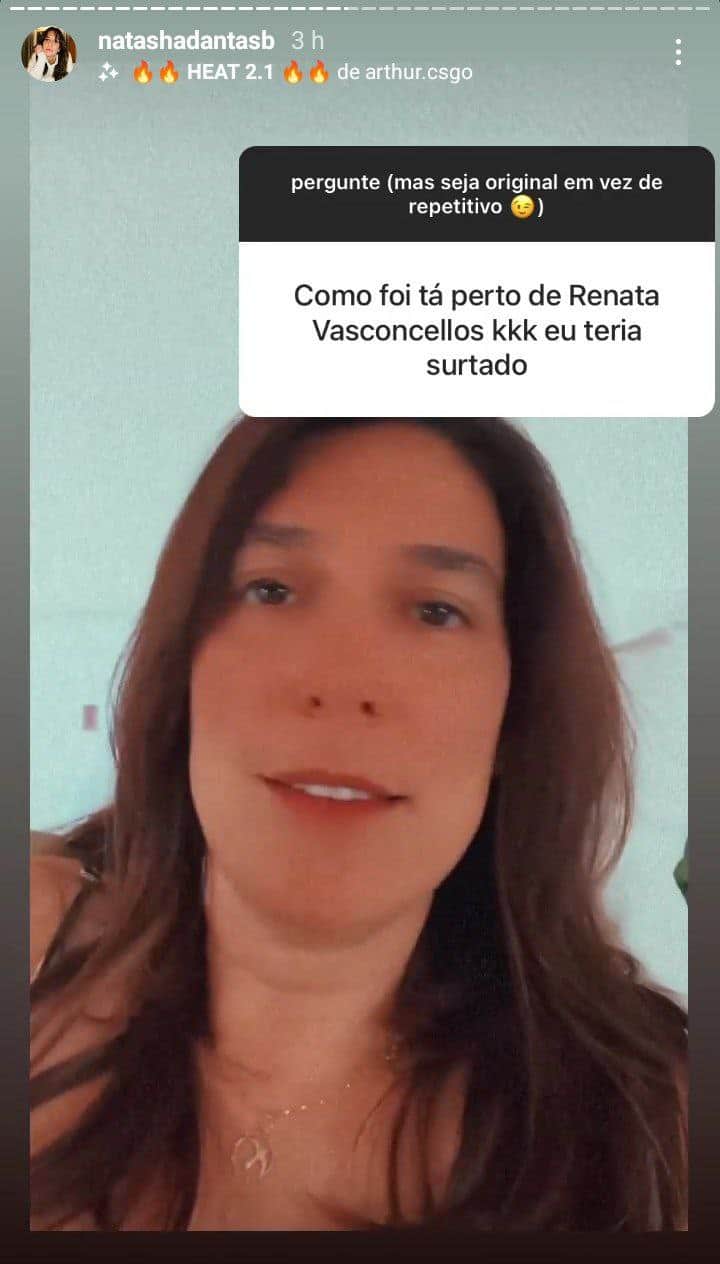 Esposa de William Bonner detalhou encontro com Renata Vasconcellos (Foto: Reprodução/ Instagram) Esposa de William Bonner detalhou encontro com Renata Vasconcellos (Foto: Reprodução/ Instagram)