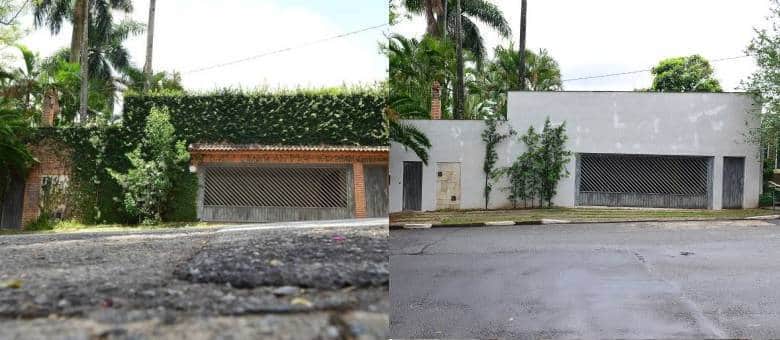 Mansão de Suzane Von Richthofen antes e depois (Foto: Reprodução/R7) Mansão de Suzane Von Richthofen antes e depois (Foto: Reprodução/R7)