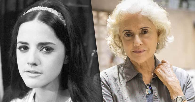 Marieta Severo em "O Sheik de Aghâdir" e "Um Lugar ao Sol" (Foto: Reprodução/TV Globo) Marieta Severo em "O Sheik de Aghâdir" e "Um Lugar ao Sol" (Foto: Reprodução/TV Globo)