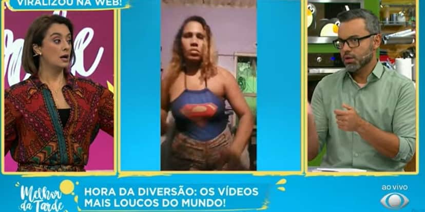 Catia Fonseca vê equipe vazar áudio absurdo na Band, se enfurece e exige que atração saia do ar: "Nunca é legal" Catia Fonseca vê equipe vazar áudio absurdo na Band, se enfurece e exige que atração saia do ar: "Nunca é legal"