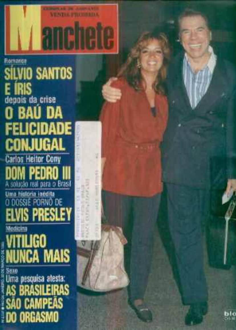 Silvio Santos e Íris Abravanel se reconciliaram após guerra (Foto: Reprodução) Silvio Santos e Íris Abravanel se reconciliaram após guerra (Foto: Reprodução)