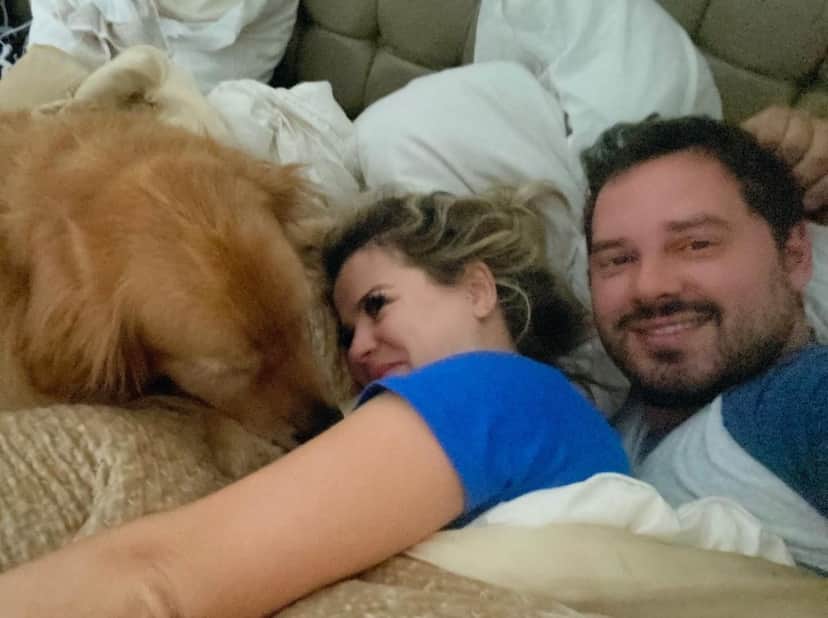 Dony de Nuccio, do SBT, com a esposa, Larissa Laibida (Foto: Reprodução/Instagram) Dony de Nuccio, do SBT, com a esposa, Larissa Laibida (Foto: Reprodução/Instagram)