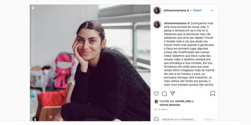 Esposa de Felipe Simas expõe separação (Reprodução) Esposa de Felipe Simas expõe separação (Reprodução)
