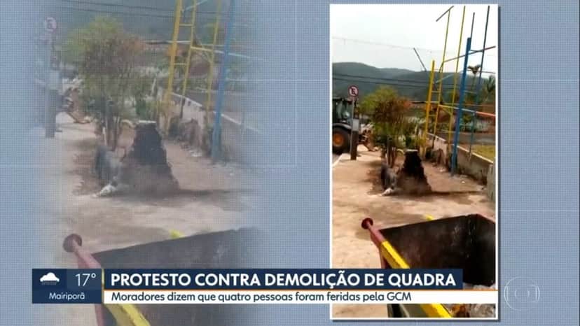 Imagens da ação da GCM foram mostradas na Globo Imagens da ação da GCM foram mostradas na Globo