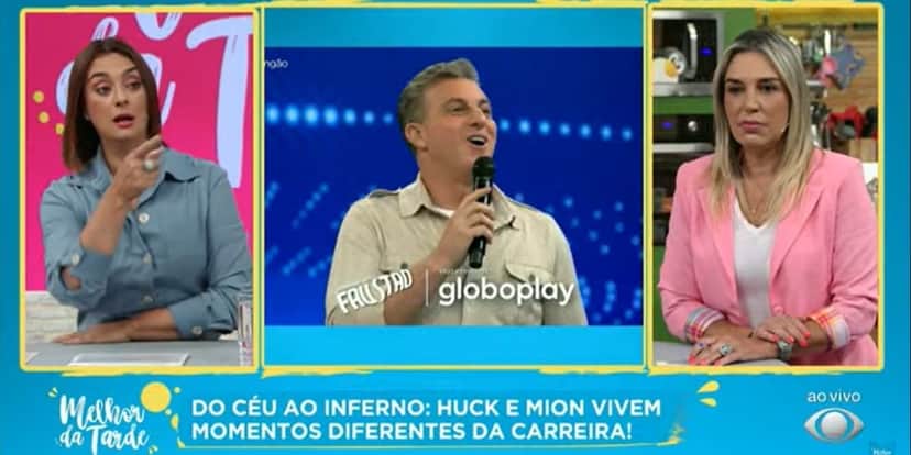 "Eu vou ter que falar", Catia Fonseca expõe imagem proibida de Faustão, dá indireta à Globo e sai do ar na Band "Eu vou ter que falar", Catia Fonseca expõe imagem proibida de Faustão, dá indireta à Globo e sai do ar na Band