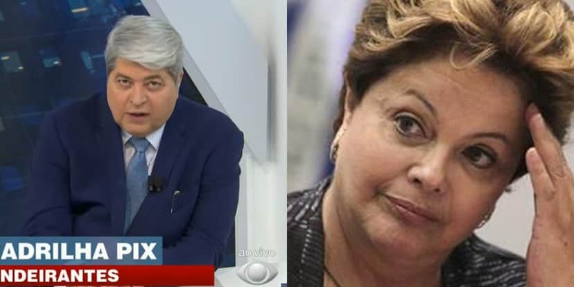 Datena detona Dilma no Brasil Urgente - Foto: Reprodução Datena detona Dilma no Brasil Urgente - Foto: Reprodução