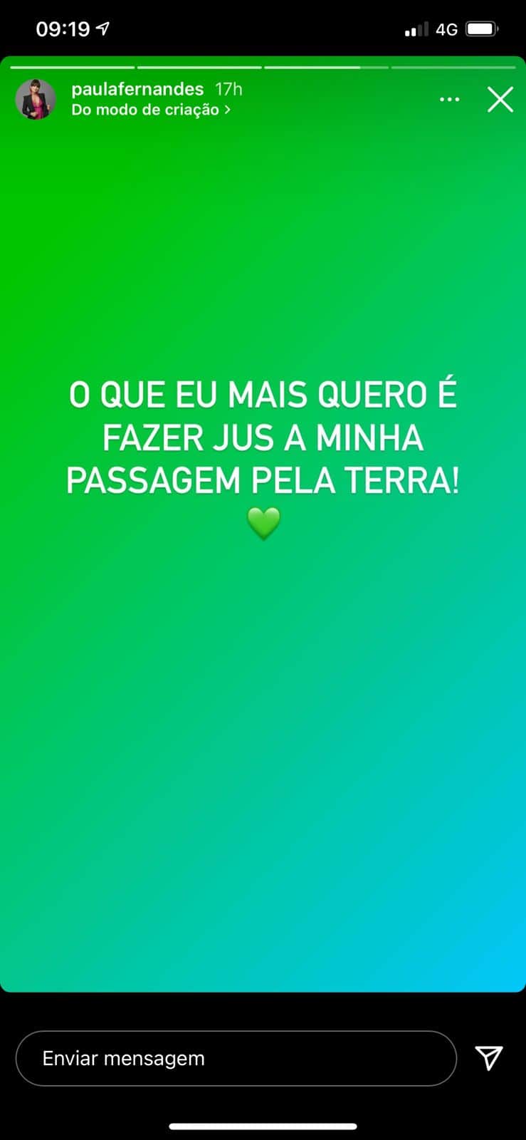 "Fazer jus", Paula Fernandes, após diagnóstico de doença cruel, desmorona: "Minha passagem pela terra" "Fazer jus", Paula Fernandes, após diagnóstico de doença cruel, desmorona: "Minha passagem pela terra"