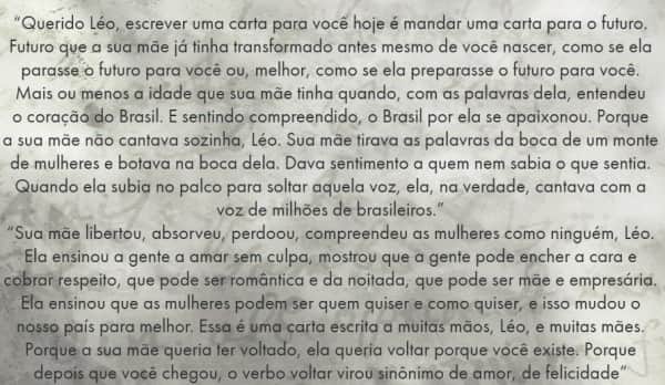 Carta para filho de Marília Mendonça (Imagem: Reprodução) Carta para filho de Marília Mendonça (Imagem: Reprodução)