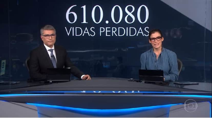 Hélter Duarte e Renata Vasconcellos Hélter Duarte e Renata Vasconcellos