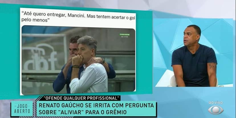 "Não vou ficar discutindo", Renata Fan quebra-pau com Denílson, tem gritaria e loira detona: "Mandou ele embora" "Não vou ficar discutindo", Renata Fan quebra-pau com Denílson, tem gritaria e loira detona: "Mandou ele embora"