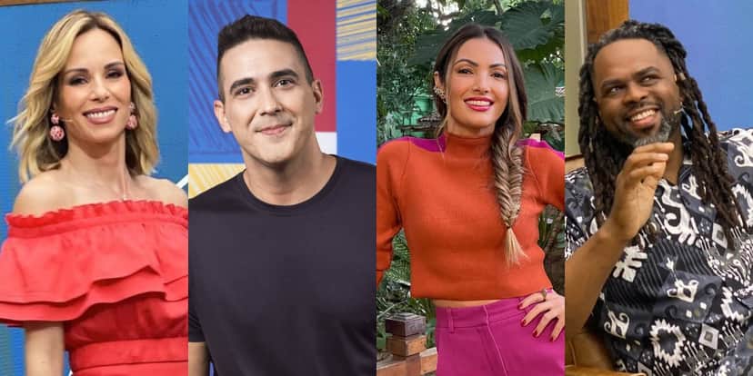 Ana Furtado, André Marques, Patrícia Poeta e Manoel Soares apresentam o "É de Casa" (Foto: Reprodução/Instagram/TV Globo) Ana Furtado, André Marques, Patrícia Poeta e Manoel Soares apresentam o "É de Casa" (Foto: Reprodução/Instagram/TV Globo)