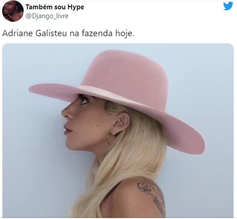 Twitteiros não perdoaram o look de Galisteu na Fazenda 13 (Foto: Reprodução/ Twitter) Twitteiros não perdoaram o look de Galisteu na Fazenda 13 (Foto: Reprodução/ Twitter)
