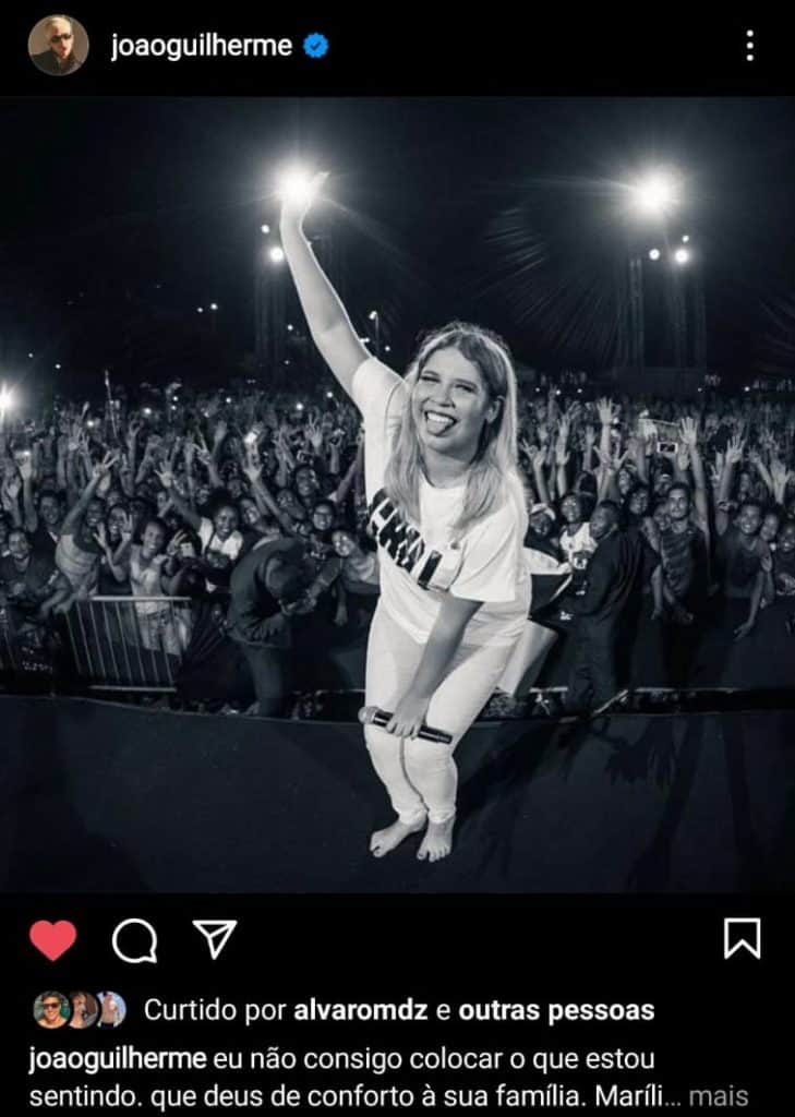 Homenagem de João Guilherme à "Rainha da Sofrência" ( Foto: Reprodução/ Instagram) Homenagem de João Guilherme à "Rainha da Sofrência" ( Foto: Reprodução/ Instagram)
