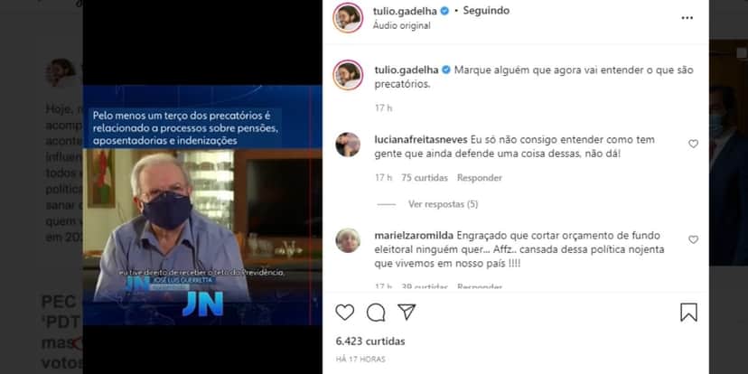 Túlio Gadêlha, namorado de Fátima Bernardes, faz anúncio envolvendo Bonner e denuncia: "Agora vai entender" Túlio Gadêlha, namorado de Fátima Bernardes, faz anúncio envolvendo Bonner e denuncia: "Agora vai entender"