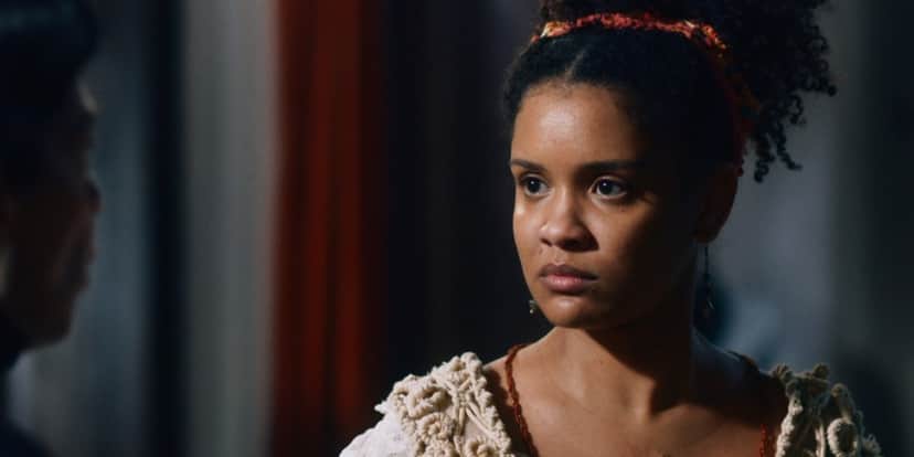 Zayla é presa em Nos Tempos do Imperador - Foto: Reprodução Zayla é presa em Nos Tempos do Imperador - Foto: Reprodução