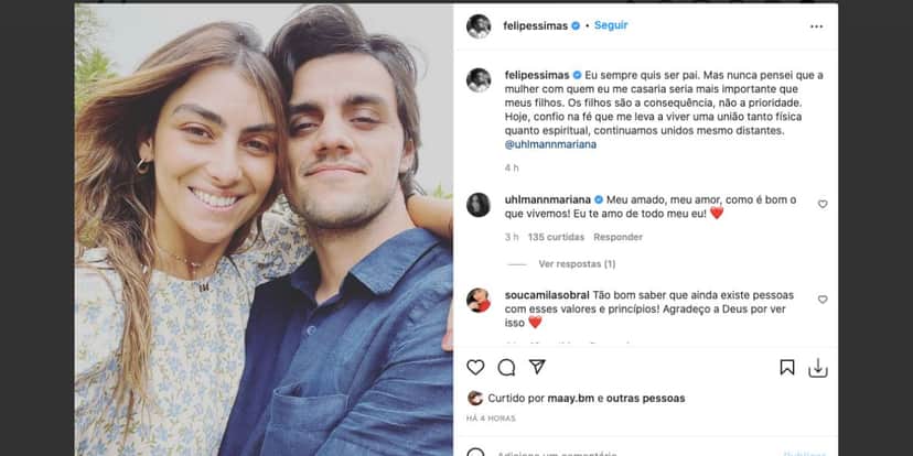 De acordo com ator, amor por sua mulher é incondicional De acordo com ator, amor por sua mulher é incondicional