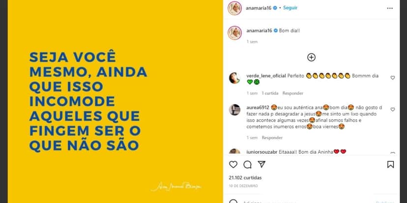 Ana Maria Braga, com guerra incendiada na Globo, não se aguenta e detona indireta: "Fingem ser o que não são" Ana Maria Braga, com guerra incendiada na Globo, não se aguenta e detona indireta: "Fingem ser o que não são"