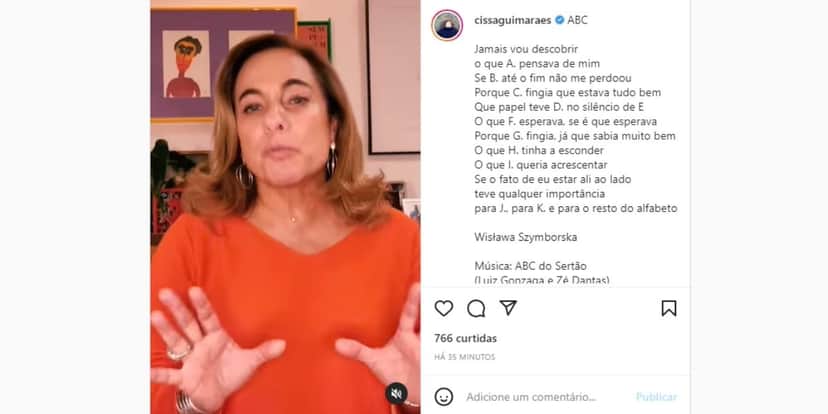 "Jamais vou descobrir", Cissa Guimarães, após demissão do É de Casa, explode: "Fingia que estava tudo bem" "Jamais vou descobrir", Cissa Guimarães, após demissão do É de Casa, explode: "Fingia que estava tudo bem"