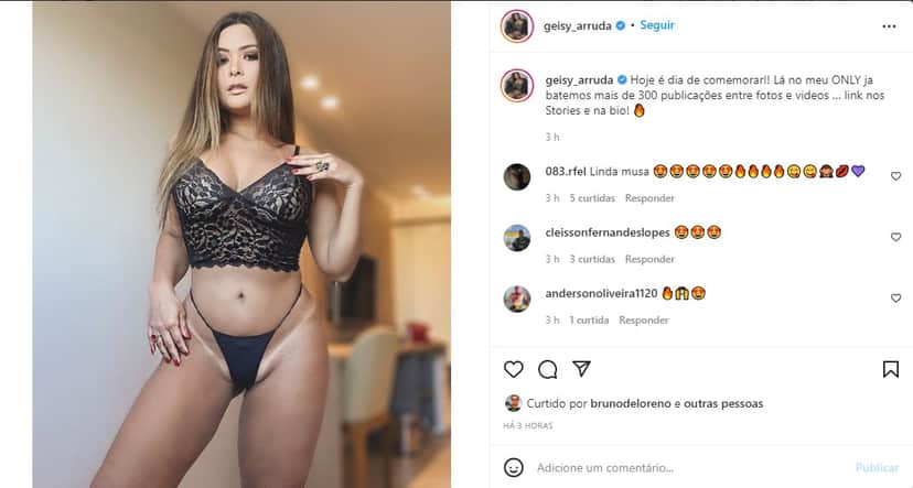 Geisy Arruda exibe marquinha de sol - Foto: Reprodução Geisy Arruda exibe marquinha de sol - Foto: Reprodução