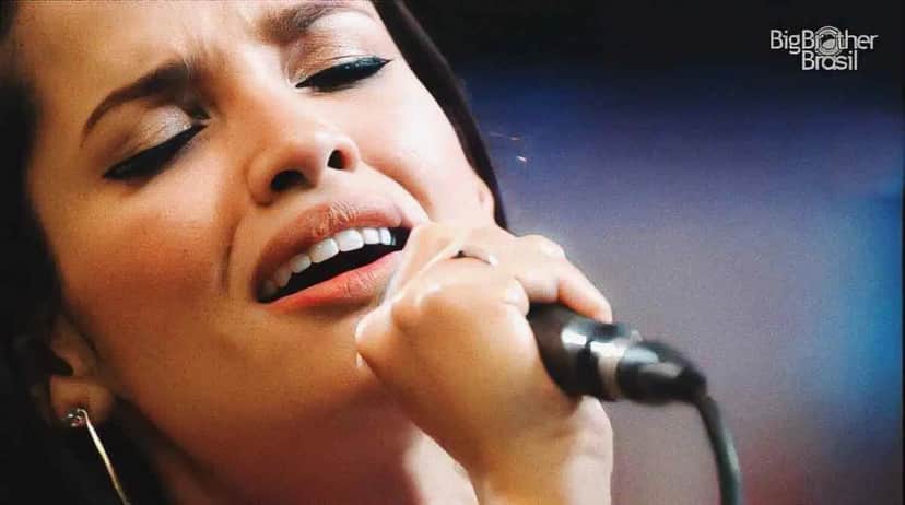 Juliette Freire cantando no BBB 21 (Reprodução/ TV Globo) Juliette Freire cantando no BBB 21 (Reprodução/ TV Globo)