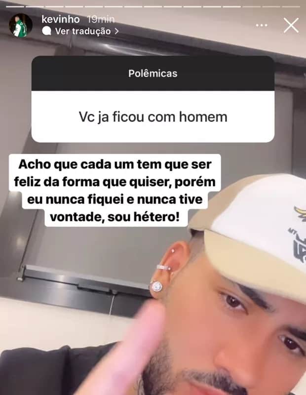 Kevinho abre o jogo sobre sexualidade - Foto: Reprodução Kevinho abre o jogo sobre sexualidade - Foto: Reprodução