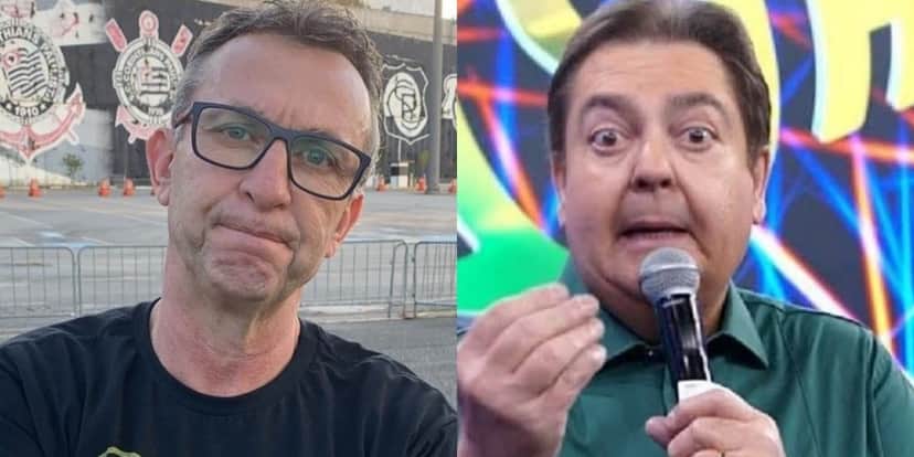 Neto encontra bailarinas de Faustão na Band, escandaliza e convoca moças à salinha: “Sentarem lá” Neto encontra bailarinas de Faustão na Band, escandaliza e convoca moças à salinha: “Sentarem lá”