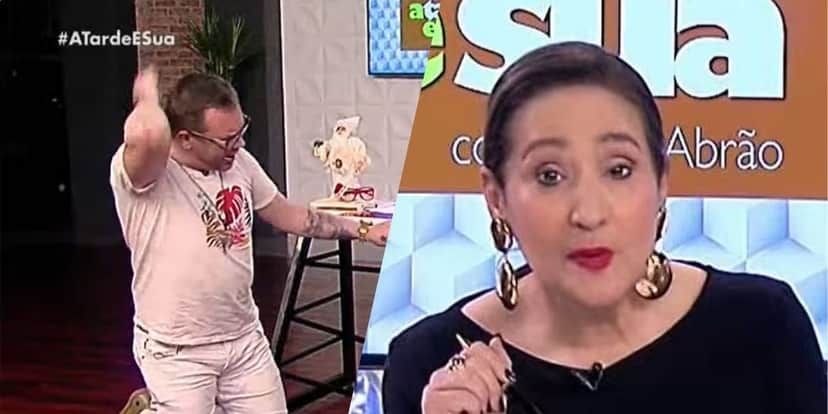 Sonia Abrão tem embate acalorado com colunista do A Tarde é Sua, não se aguenta e revira os olhos Sonia Abrão tem embate acalorado com colunista do A Tarde é Sua, não se aguenta e revira os olhos
