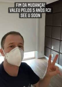 Tiago Lierfet se despede de casano Rio de Janeiro e vai rumo a São Paulo (Foto: Reprodução/Instagram)Tiago Lierfet se despede de casano Rio de Janeiro e vai rumo a São Paulo (Foto: Reprodução/Instagram) Tiago Lierfet se despede de casano Rio de Janeiro e vai rumo a São Paulo (Foto: Reprodução/Instagram)Tiago Lierfet se despede de casano Rio de Janeiro e vai rumo a São Paulo (Foto: Reprodução/Instagram)